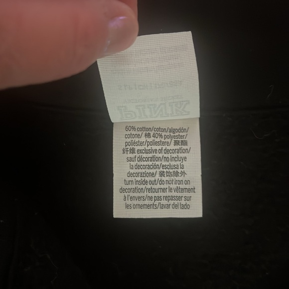 Victoria Secret PINK Polo Sweatshirt Size Small - Picture 7 of 9